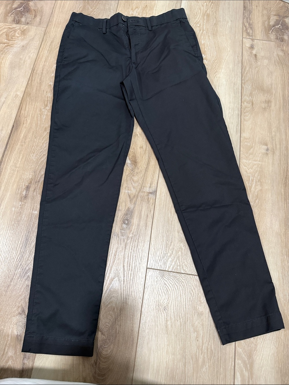 Banana Republic Black Chino Pants - Tailored Straight